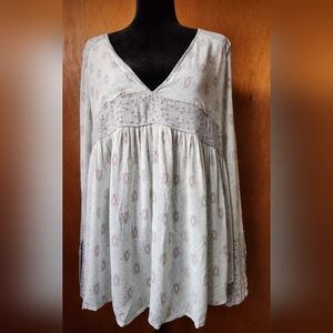 Free People bohemian tunic top